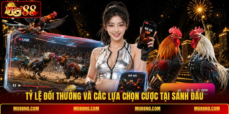 Tỷ lệ đổi thưởng và các lựa chọn cược tại sảnh đấu